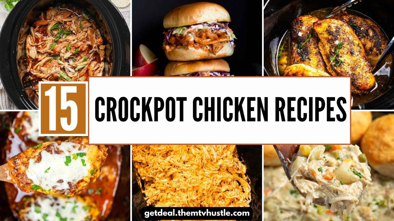 15 Crockpot Chicken Recipes for Easy Weeknight Dinners