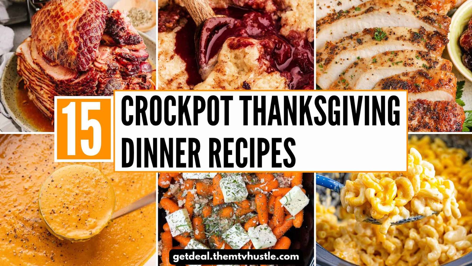 15 Crockpot Thanksgiving Dinner Recipes for a cozy Holiday