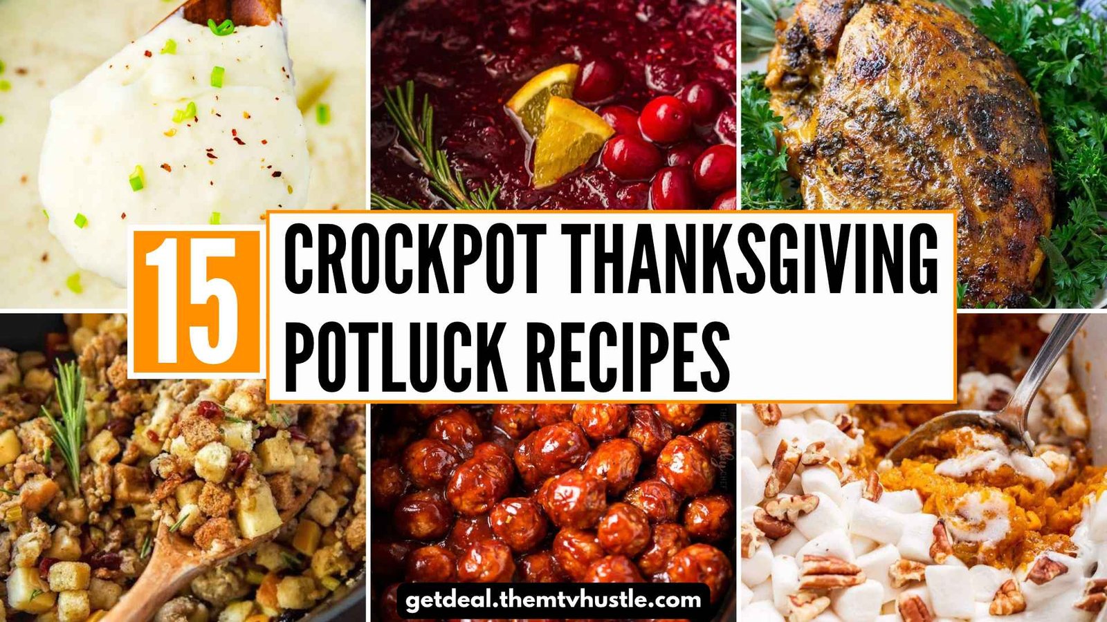 15 Crockpot Thanksgiving Potluck Recipes Everyone Will Love