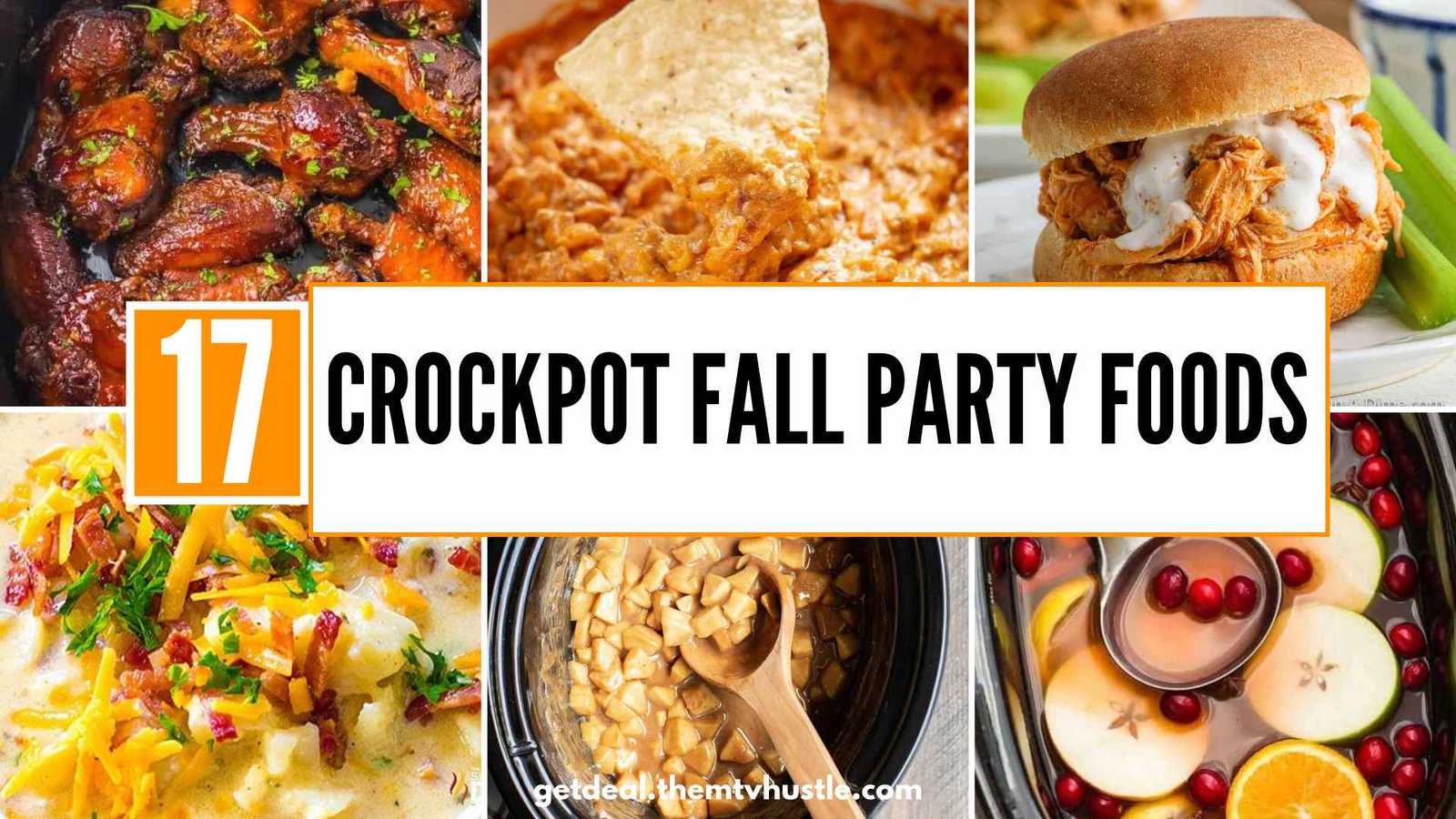 17 Easy Crockpot Fall Party Foods for a Autumn Gathering