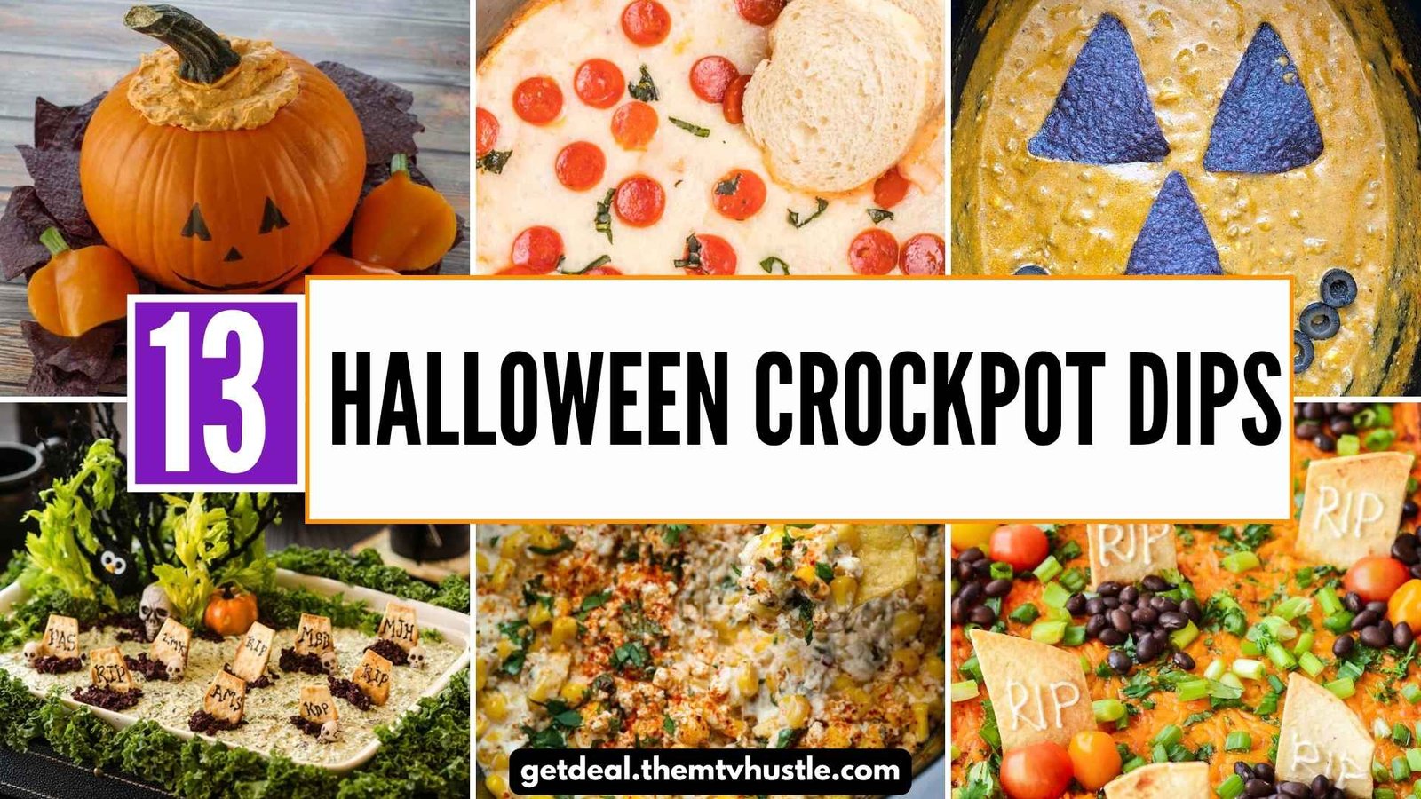 13 Halloween Crockpot Dips for an Easy Spooky Party