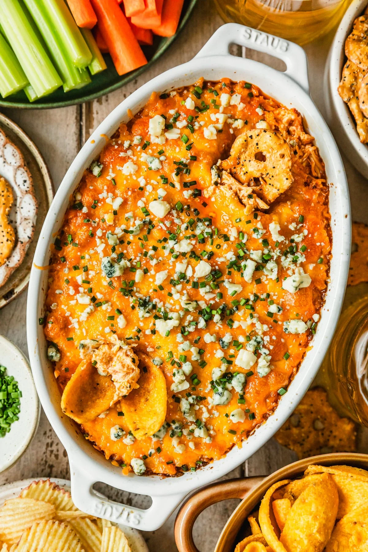 Slow Cooker Buffalo Chicken Dip